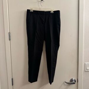 J. Crew Super 120's Black Trousers